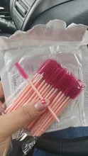 Cepillo cosmético para pestañas 50 uds, varitas de rímel de cristal, aplicador de pestañas con diamantes, brochas de maquillaje desechables