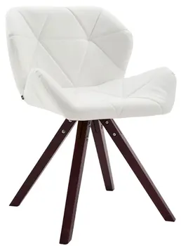 

Besucherstuhl Tyler Kunstleder Square cappuccino (eiche)