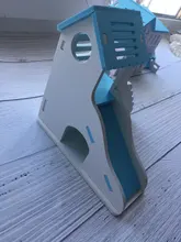 Bed Toy-House Cage-Toys Hamster Wooden Chinchillas Small Guinea-Pig Nest Pets Golden