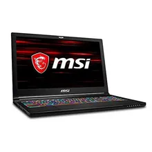 Игровой портативный компьютер MSI GS63-060ES 15," i7-8750H 16 GB ram 256 GB SSD+ 1 ТБ Black