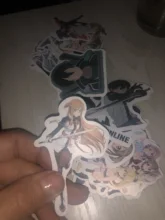 Pegatinas de PVC para niños, 50 Uds., pegatina de gato, portátil, monopatín, taza de agua, refrigerador, coche, motocicleta