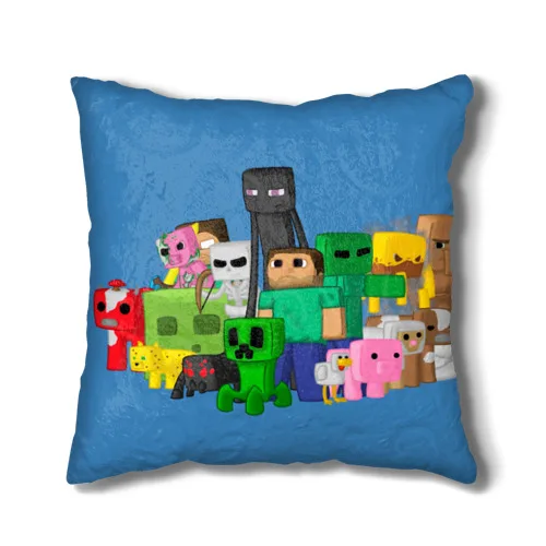Подушка 3D Майнкрафт |