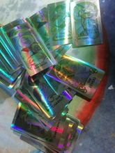 Juego de cartas de mesa de Tarot holográfico The Oracle Of Ethereal visions para adultos y niños, cartas de juego de adivinación del destino