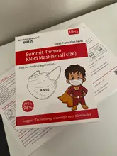 10 unids/caja los niños máscara KN95 boca tapa 5 capa a prueba de polvo respirable máscaras de protección chico FFP2 KN95 mascarillas higienicas homologadas spain mascarillas niños