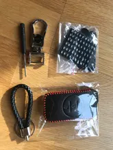 Gran oferta de coche de cuero soporte de funda para llave para Chery Tiggo 8 Arrizo 5 pro gx 5x eQ7 Chery tiggo 7 Pro 2020 llaveros Accesorios