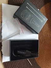 Empuñaduras delicadas de aleación de aluminio para máquina de tatuaje, Cartucho de agarre ajustable y poste para máquina de tatuaje de 32mm y 27mm, novedad