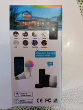 Led-Bulb Voice-Control Tuya CW Dimmable Wifi Alexa E27 Color Smart-Life Google Amazon