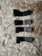 Double-Hook Kitchen-Accessories Bathroom Clothes Bedroom Black White For Livingroom 5PCS