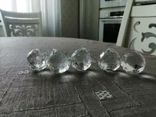 Glass-Ball Chandeliers Shinning-Prism Crystals Suncatcher Clear For-Sale 30mm/40mm 1piece