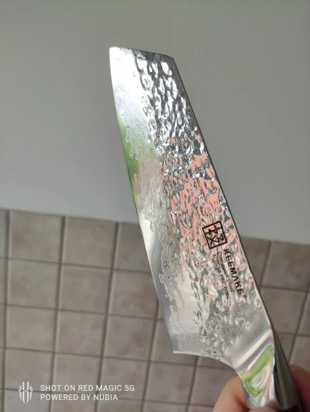 Keemake 8 inch Chef's knife from Sunnecko - AUS-10 - ChefPanko