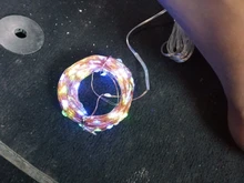 Outdoor Garland Fairy-Lights Solar-Power-Lamp Garden-Decoration Christmas Waterproof