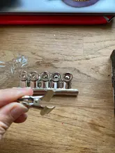 Pinzas curvadas de acero inoxidable Rusian C, 6/10 Uds., Clip de curvatura, herramienta francesa para extensiones de uñas, Clips para rizos