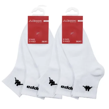 

[Kappa] Ankle Socks White Sport Woman Size 36/41 [2 packs of 3 pairs]