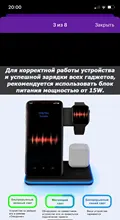 Soporte de carga inalámbrica 3 en 1, estación de carga rápida Qi de 15W para Apple Watch iWatch 6 5 4 AirPods Pro iPhone 12 11 XS XR X 8