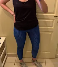 Leggins de fitness para mujer, leggins negros, de fitness, sexis, de cintura alta, entrenamiento, talla grande