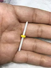 Broca de clavo de cerámica para manicura y pedicura, cortador de bolas pequeñas para pulir uñas en Gel