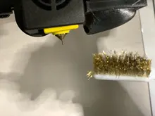 Printer-Cleaner-Tool Nozzle-Block Toothbrush Copper-Brush-Handle Cleaning-Parts Hot-Bed