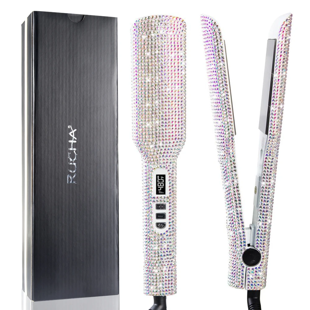 PROD 4001241179707 Rhinestone Flat Iron Titanium Hair Straightener
Professional Dual Voltage Straightening Irons LCD Display 2 Inch Plate
Irons PROD 4001241179707 Rhinestone Flat Iron Titanium Hair Straightener
Professional Dual Voltage Straightening Irons LCD Display 2 Inch Plate
Irons