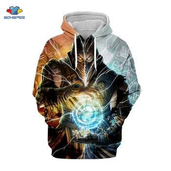 

Mortal Kombat 11 Hoodies Kawaii 3D Print Sweatshirt Clothes 2019 Hot Sale Casual Newest Plus Size Hoodies Fashion Design G69