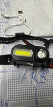 Headlamp Flashlight Torch Sanyi Hiking Mini Rechargeable Camping 18650 USB
