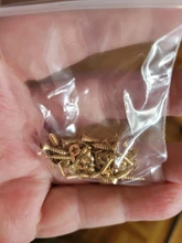 Padlock Hasp Furniture Hardware Screws Jewelry Wooden-Box Iron Bronze KAK Mini Antique