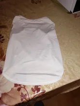 Camiseta de DIY estampado de Color sólido para perro, ropa fina y cómoda