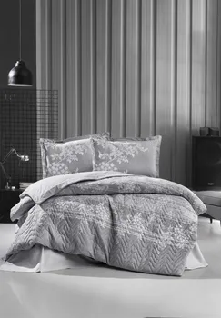 

DOUBLE 4 SEASONS SET BOVA GRAY DUVET COVER SET