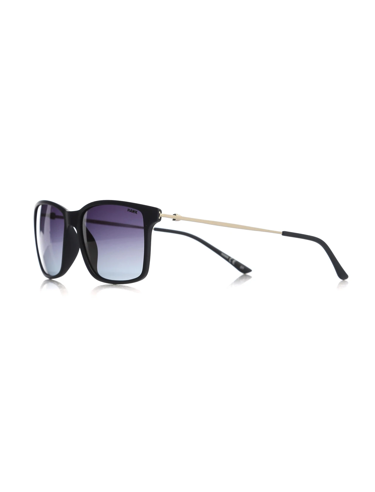 

Men's sunglasses hw 1468 02 bone navy blue organic rectangle square 55-16-139 hawk