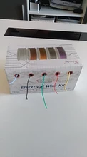 Cable de silicona Flexible, 30/28/26/24/22/20/18awg, 5 colores, caja de mezcla, 1 caja, 2 paquetes, Cable eléctrico, Cable de cobre, bricolaje