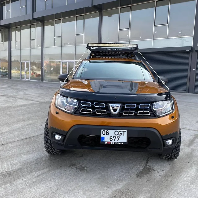 Dacia Duster – Housse De Barre De Remorquage Pour Pare-choc Avant,  Accessoire Pour Voiture Tout-terrain, Oem 511802392r, 2018, 2022 - Chrome  Styling - AliExpress