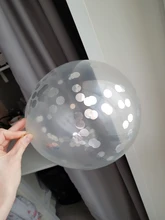 1set para Feliz cumpleaños carta Banner globos de confeti dorados y rosas bebé ducha decoraciones para fiesta de cumpleaños niño niña niños partido favores