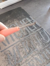 Cepillo de pelo Mini para el cuidado del cabello, herramienta integrada, limpiador de plástico, cepillo de pelo antienredos, herramientas de estilismo de salón, 1 ud.