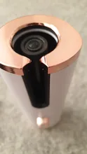 Rizador de pelo automático inalámbrico, rizador de pelo recargable por USB, rizador de pelo de cerámica con pantalla LCD