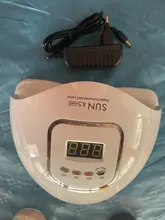 SUNX5 Max-Lámpara LED para secado de uñas, lámpara UV de hielo de 45/36/18 LED para secado de esmalte de Gel, temporizador, herramientas de manicura con Sensor automático, 90/72/36W