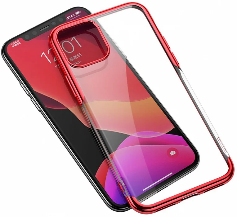 Чехол Baseus Shining Case For iP 6.1inch ARAPIPH61S-MD09(Красный