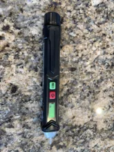 Oauee-alarma de bolígrafo de contacto inteligente AC1010 medidor de detector de voltaje de CA, probador de Sensor, bolígrafo