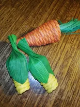Hamster Chew-Bite-Toys Carrot-Shaped Guinea-Pig Rabbit Tooth-Cleaning-Toys 3/1pcs