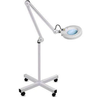 

Maclean MCE146 cosmetic lamp on wheels with fluorescent magnification of 5 diopters-24-48 hours shipments
