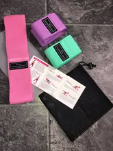 Bandas de resistencia para glúteos, gomas de tela para ejercicio, antideslizantes, para cadera, piernas, muslos, sentadillas profundas