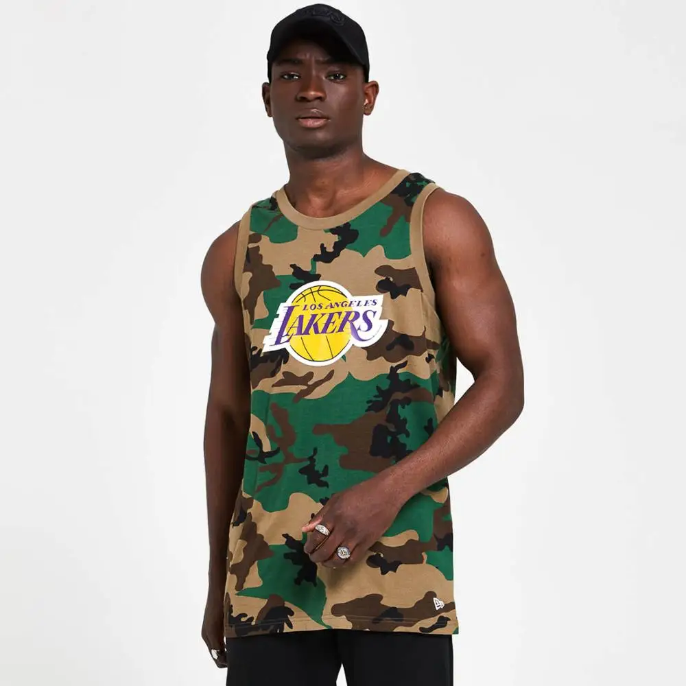 lakers sleeveless t shirt