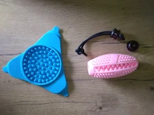 Dog-Bowl-Mat Training-Helper Pet-Slow-Feeder Grooming Bathing Feeding Soft-Silicone 18--18--1.5cm