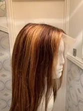 4 27 peluca Ombre hueso recto peluca con malla frontal 13x4 13x6x1 marrón encaje de colores frente pelucas de cabello humano cierre 4x4 peluca 180%