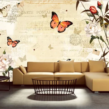 

Wall mural-melodies of butterflies-200x140 cm