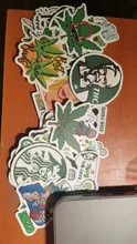 50 Uds. De pegatinas de personajes divertidos para fumar marihuana, pegatinas de grafiti, equipaje, portátil, pegatinas impermeables para monopatín, guitarra, niños