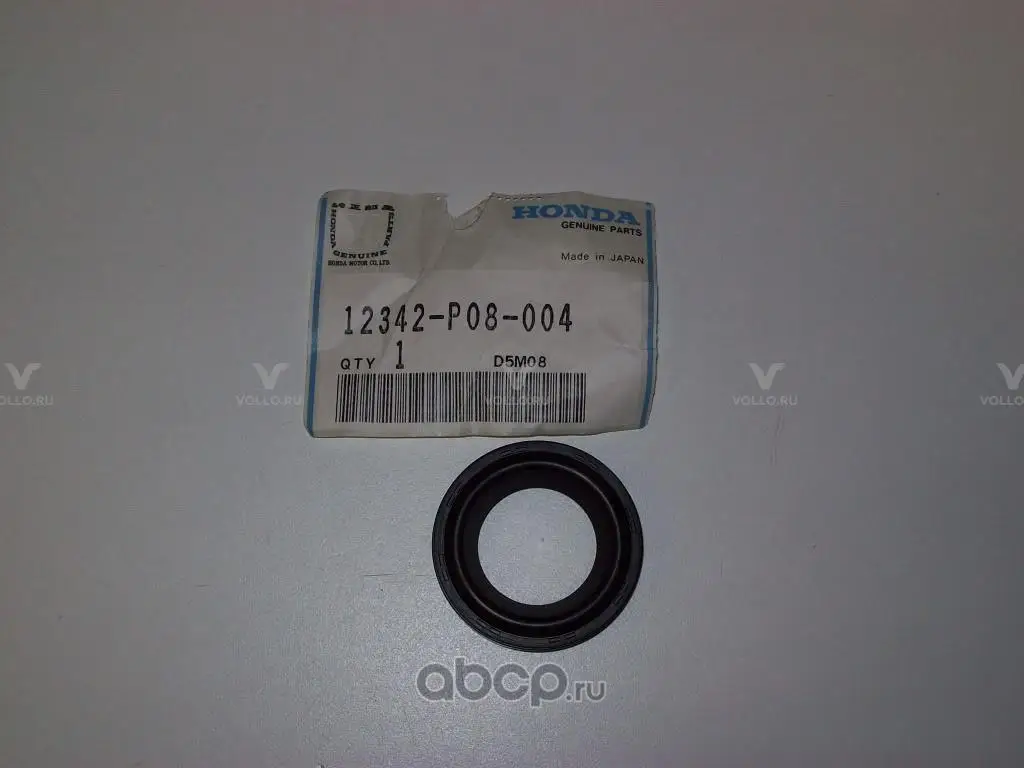 12342P08004 Honda МАНЖЕТА,УПЛОТН СВЕЧНОГО КОЛОДЦА