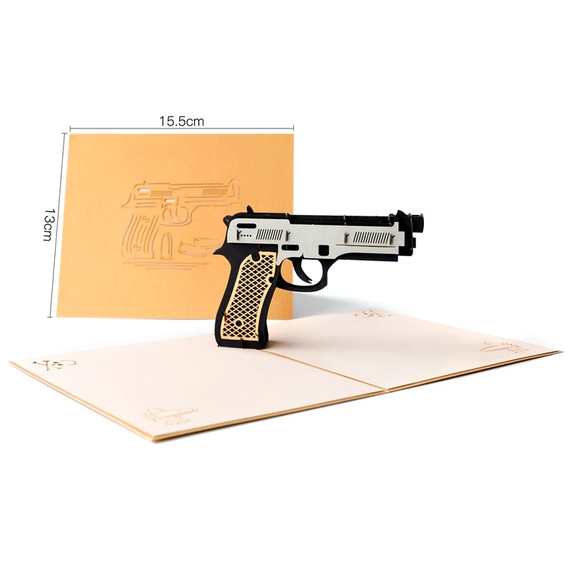  3D Pop up Christmas Birthday Thank You Gift Card with Envelope Laser Cut Party Invitation Greeting  - 32810509742