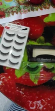 HBZGTLAD-5 pares de pestañas postizas 3D hechas a mano, naturales, largas y gruesas, maquillaje diario, gruesas, cruzadas