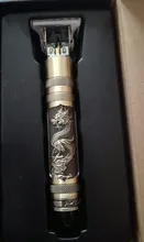 Maquinilla eléctrica para cortar el pelo y la barba para hombre, máquina profesional para cortar el pelo, afeitadora de peluquero, cuchilla en T, herramienta de afeitar de estilismo