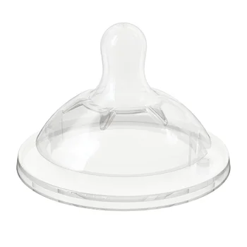 

ebebek Chicco Natural Feeling Baby Bottle Nipple 4+ Adjustable Flow (2pcs)