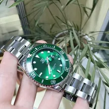 OLEVS-Reloj de pulsera de cuarzo para hombre, cronógrafo deportivo con correa de acero inoxidable, resistente al agua, masculino